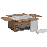 Pacific Blue(TM) Select C-Fold Paper Towels, 1-Ply, White, 2400 Towels (20241)