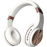 Morpheus 360 Serenity Wireless Over-the-ear Headphones, Bluetooth 5.0 Headset With Microphone Hifi Stereo Wiredwireless Whiterose Gold (HP5500R)