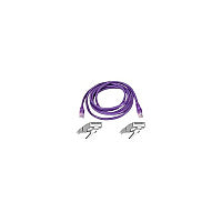 Belkin 7ft Cat5e Snagless Patch Cable Purple (A3L79107PURS)