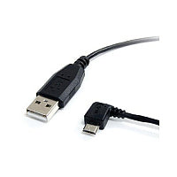 StarTech 6 Ft Usb To Left Angle Micro Usb Cable (UUSBHAUB6LA)