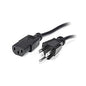 StarTech 10ft Heavy Duty Power Cord, 5-15p/c13 (PXT1011410)