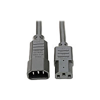 Tripp Lite 18in Power Cord 15a 14awg C14 To C13 (P00518N)