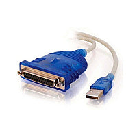 C2G 6ft Usb To Db25 Parallel Printer Adapter (16899)