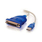 C2G 6ft Usb To Db25 Parallel Printer Adapter (16899)