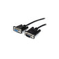 StarTech 3m Straight Through Serial Cable M/f Bk (MXT1003MBK)