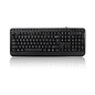 Adesso Multimedia Usb Keyboard With 3 Hubs (AKB132HB)