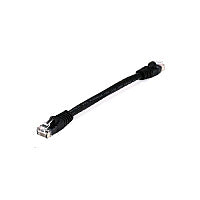 Monoprice Cat6 Utp Cable_ 6-inch Black (7498)