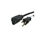 StarTech 3ft Power Extension Cord 5-15r To 5-15p (PAC1013)