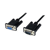 StarTech 1m Black Db9 Rs232 Null Modem Cable F/m (SCNM9FM1MBK)
