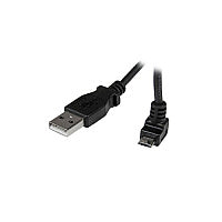 StarTech 2m Usb To Up Angle Micro Usb Cable (USBAUB2MU)