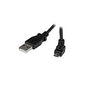 StarTech 2m Usb To Up Angle Micro Usb Cable (USBAUB2MU)