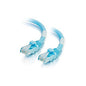 C2G 2ft Cat6a Snagless Ethernet Cable-aqua (00758)