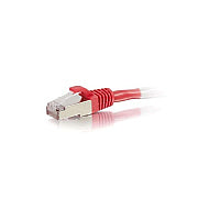 C2G 12ft Cat6 Snagless Stp Cbl-red (00852)