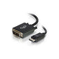 C2G 6ft Displayport To Dvi Adapter Cable (54329)