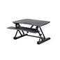 Monoprice Workstream By Electric Height Adjustable Sit-stand Workstation Desk Converter, 36in (27774)