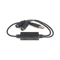 StarTech Usb To Ps/2 Adapter - Keyboard And Mouse (USBPS2PC)