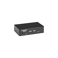 Black Box Usb-c 4k Kvm Switch, 2-port, Gsa, Taa (KVMC4K2P)