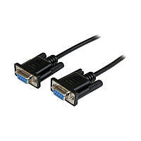 StarTech 1m Black Db9 Rs232 Null Modem Cable F/f (SCNM9FF1MBK)