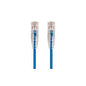 Monoprice Slimrun Cat6 Utp Cable-1ft Blue (13518)