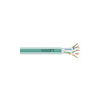 Black Box Cat6 550-mhz Solid Ethernet Bulk Cable - Unshielded (utp), Cmr Pvc, Green, 1000-ft. (304.8-m) Pull-box, Gsa, Taa (EYN878APB1000)