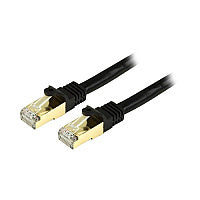 StarTech 9 Ft Cat6a Ethernet Cable - Stp Black (C6ASPAT9BK)