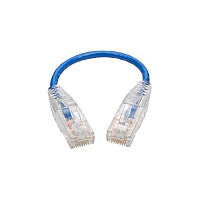 Tripp Lite Cat6 Gigabit Snagless Molded Slim Patch (N201S6NBL)