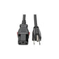 Tripp Lite Power Cord 5-15p To Locking C13 10a 3ft (P006L03)