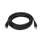Monoprice Usb 2 A M/b M 28/24awg Cable 15ft (5440)