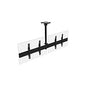 Monoprice Commercial Series 2x1 Menu Board Ceiling Mount For Displays Between 32in And 65in_ Max Weight 66 Lbs. Ea._ Vesa Patterns Up To 600x400 (39662)