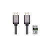 Monoprice 8k Certified Braided Ultra High Speed Hdmi Cable - Hdmi 2.1_ 8k@60hz_ 48gbps_ Cl2 In-wall Rated_ 26awg_ 15ft_ Black (42684)