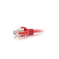 C2G 1ft Cat6a Snagless Utp Cable-red (50798)