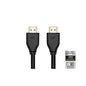 Monoprice 8k Certified Ultra High Speed Hdmi Cable - Hdmi 2.1_ 8k@60hz_ 48gbps_ Cl2 In-wall Rated_ 28awg_ 10ft_ Black (42675)