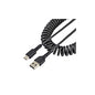 StarTech 3ft Usb A To C Charging Cable Coiled M/m (R2ACC1MUSBCABLE)