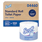 Scott Essential Standard Roll Bathroom Tissue for Business, Septic Safe, 2-Ply, White, 550 Sheets/Roll, 80/Carton (04460)