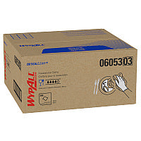 WypAll X50 Foodservice Towels, 1/4 Fold, 23.5 x 12.5, White, 200/Carton (06053)