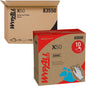 WypAll X50 Cloths, POP-UP Box, 12.5 x 9.1, White, 168/Box, 10 Boxes/Carton (83550)