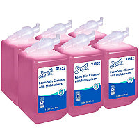 Scott Pro Foam Skin Cleanser with Moisturizers Refill, Light Floral, 1,000 mL, 6/Carton (91552CT)