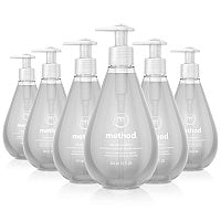 Method(R) Gel Hand Wash, Sweet Water Scent, 12 oz. Pump Bottle 6 Bottles (00034CT)