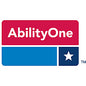 AbilityOne SKILCRAFT Lightweight Folding Table Platinum Rectangle Top - Gray Base x 96" Table Top Width x 30" Table Top Depth - 29" Height - Plastic, High-density Polyethylene (HDPE), Resin Top Material - TAA Compliant (5766179)
