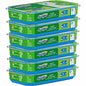Swiffer Wet Refill Cloths, 8 x 10, Fresh Scent, White, 12/Box, 6 Boxes/Carton (08622)