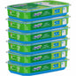 Swiffer Wet Refill Cloths, 8 x 10, Fresh Scent, White, 12/Box, 6 Boxes/Carton (08622)