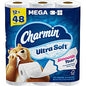 Charmin(R) Ultra Soft Standard Toilet Paper, 2-Ply, 224 Sheets, 12 Rolls (08813PK)