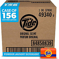 Tide(R) Vending-Design Laundry Detergent, Powder, 1.5 oz., 156 Packs (49340)
