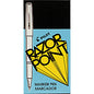 Pilot Razor Point Fine Line Porous Point Pen, Stick, Extra-Fine 0.3 mm, Black Ink, Black Barrel, Dozen (11001)