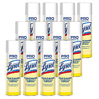 Lysol Disinfectant Foam Cleaner, 24 oz Aerosol Spray, 12/Carton (02775CT)