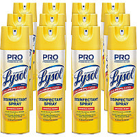 Lysol(R) Pro Disinfectant Spray, Original Scent, 12 Cans (04650CT)