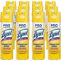 Lysol(R) Pro Disinfectant Spray, Original Scent, 12 Cans (04650CT)
