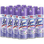 Lysol(R) Disinfectant Spray, Early Morning Breeze, 12 Cans (80833)