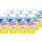Lysol(R) Disinfecting Wipes, Lemon & Lime, 12 Canisters (81145CT)