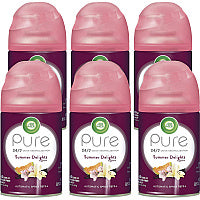 Air Wick Freshmatic Life Scents Ultra Refill, Summer Delights, 5.89 oz Aerosol Spray, 6/Carton (91101)